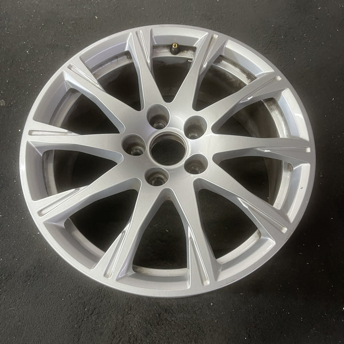 17" AUDI A4 20-24 17x7.5 , Original OEM Wheel Rim - Close-Up Detail
