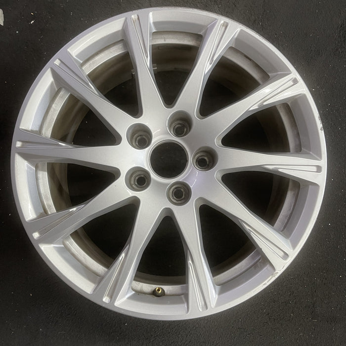17" AUDI A4 20-24 17x7.5 , Original OEM Wheel Rim - Angle View