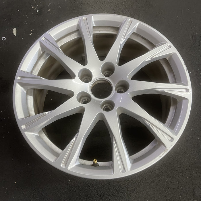 17" AUDI A4 20-24 17x7.5 , Original OEM Wheel Rim - Side Profile