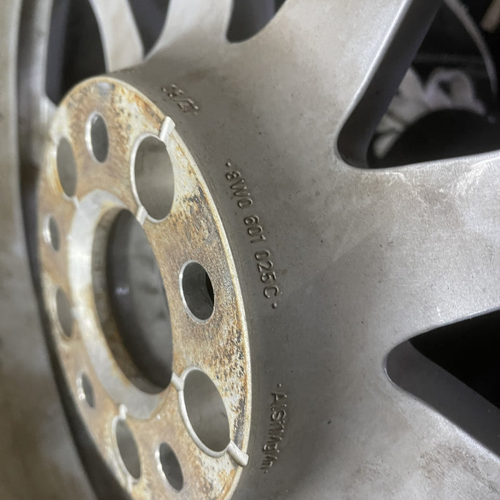 17" AUDI A4 20-24 17x7.5 , Original OEM Wheel Rim - Back View