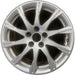 17" AUDI A4 20-24 17x7.5 , Original OEM Wheel Rim - Front View