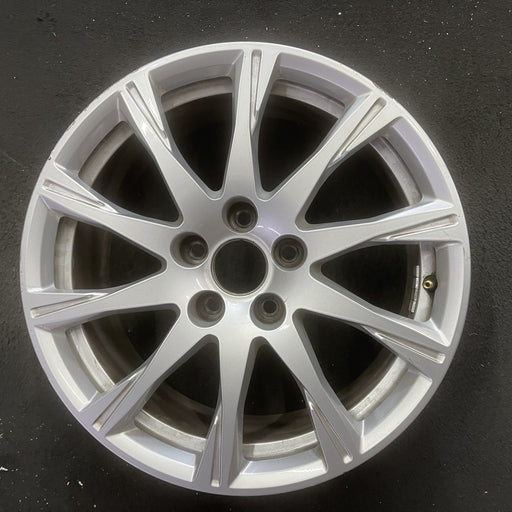 17" AUDI A4 20-24 17x7.5 , Original OEM Wheel Rim - Angle View