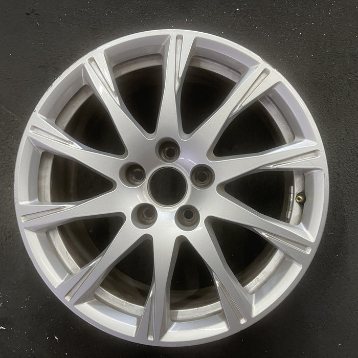 17" AUDI A4 20-24 17x7.5 , Original OEM Wheel Rim - Angle View
