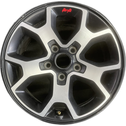 17" WRANGLER 18 VIN X , 17x7.5, , aluminum, Y spoke Original OEM Wheel Rim - Front View