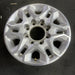 18" SILVERADO 2500 PICKUP 21-24 18x8, aluminum, machined face with silver - Side Profile
