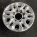 18" SILVERADO 2500 PICKUP 21-24 18x8, aluminum, machined face with silver - Side Profile