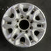 18" SILVERADO 2500 PICKUP 21-24 18x8, aluminum, machined face with silver - Angle View