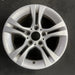 16" BMW 323i 07-11 16x7, alloy, 5 spoke, double spoke Original OEM Wheel Rim - Angle View