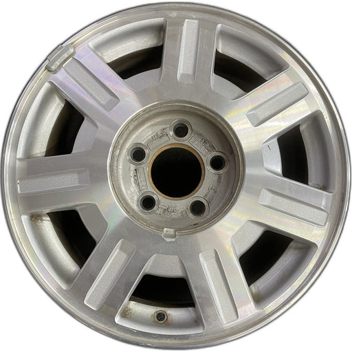 16" DEVILLE 03-05 5 lug, Base, 16x7, , silver finish Original OEM Wheel Rim - Front View