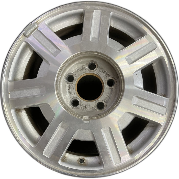 16" DEVILLE 03-05 5 lug, Base, 16x7, , silver finish Original OEM Wheel Rim - Front View