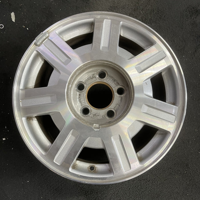 16" DEVILLE 03-05 5 lug, Base, 16x7, , silver finish Original OEM Wheel Rim - Angle View