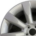 20" INFINITI FX SERIES 03 20x8 alloy 8 spoke Original OEM Wheel Rim - Angle View