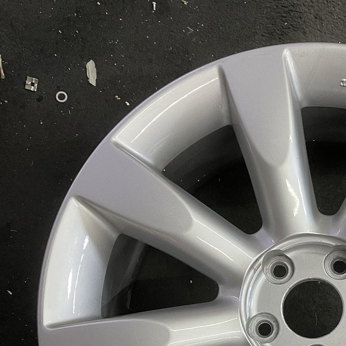 20" INFINITI FX SERIES 03 20x8 alloy 8 spoke Original OEM Wheel Rim - Side Profile