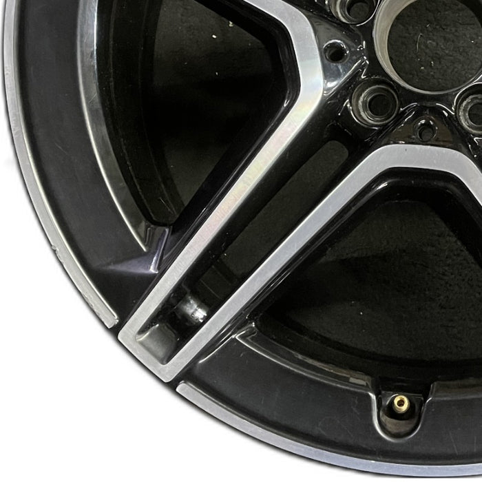 19" MERCEDES E-CLASS 22-23 213 Type E450 Wag 19x8 5 spoke twin spoke Original - Back View