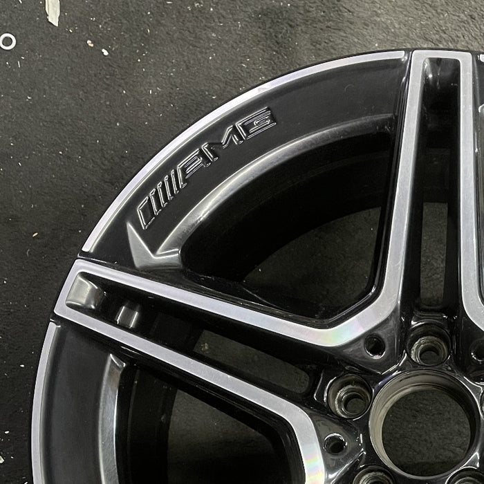 19" MERCEDES E-CLASS 22-23 213 Type E450 Wag 19x8 5 spoke twin spoke Original - Side Profile
