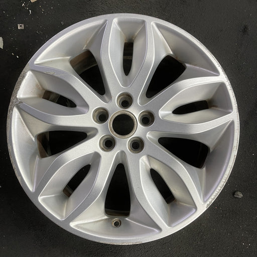 18" LR2 11-15 18x8 , Original OEM Wheel Rim - Angle View