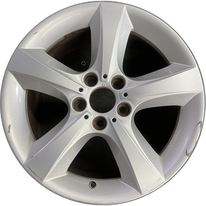 18" BMW X5 07-13 18x8.5 , 5 spoke, flat spoke Original OEM Wheel Rim - Front View