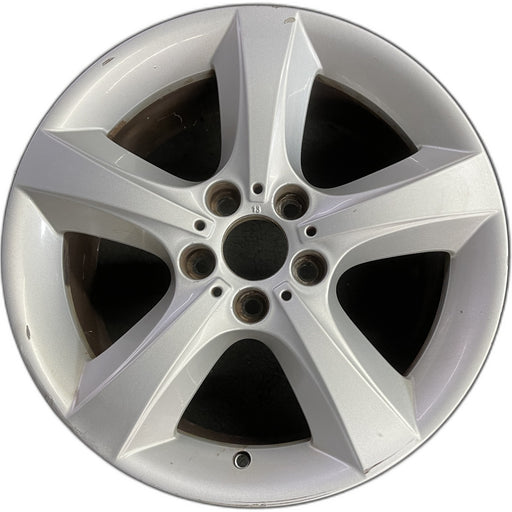 18" BMW X5 07-13 18x8.5 , 5 spoke, flat spoke Original OEM Wheel Rim - Front View
