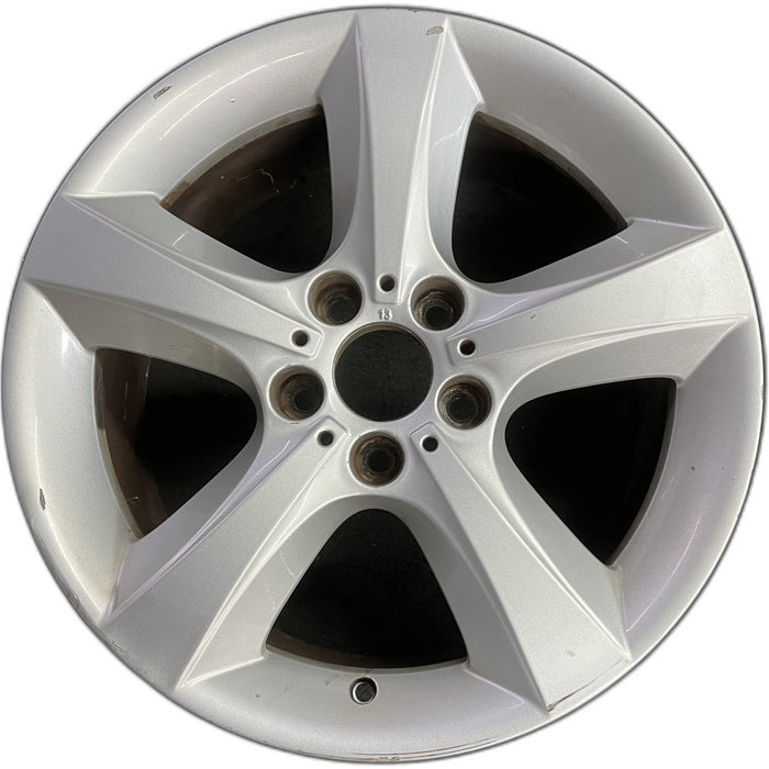 18" BMW X5 07-13 18x8.5 , 5 spoke, flat spoke Original OEM Wheel Rim - Front View