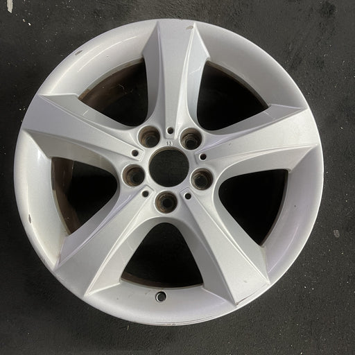18" BMW X5 07-13 18x8.5 , 5 spoke, flat spoke Original OEM Wheel Rim - Angle View