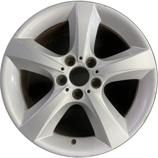 18" BMW X5 07-13 18x8.5 , 5 spoke, flat spoke Original OEM Wheel Rim - Front View