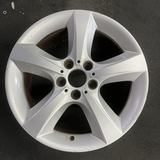 18" BMW X5 07-13 18x8.5 , 5 spoke, flat spoke Original OEM Wheel Rim - Angle View