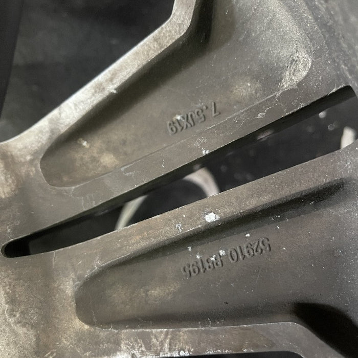 19" SANTA FE 13-16 19x7.5 alloy 10 spoke 3.3L LWB Original OEM Wheel Rim