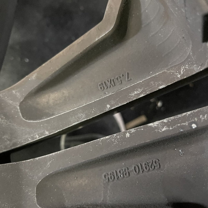 19" SANTA FE 13-16 19x7.5 alloy 10 spoke 3.3L LWB Original OEM Wheel Rim