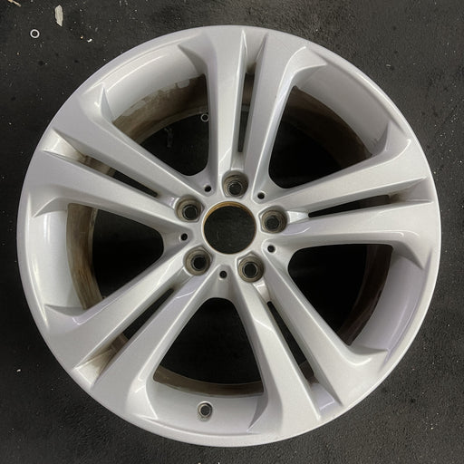 19" BMW 320i 12-13 , 19x8.5 , 5 spoke, Original OEM Wheel Rim - Angle View