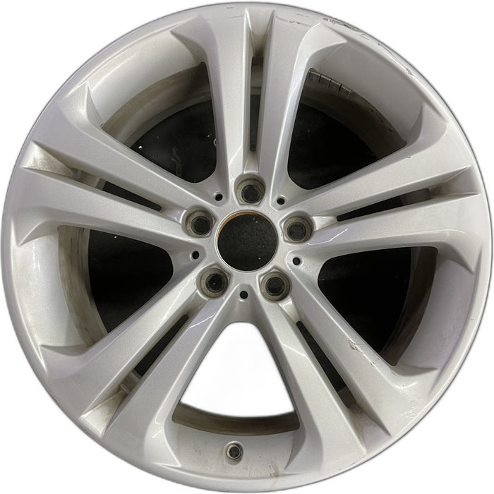 19" BMW 320i 12-13 , 19x8 , 5 spoke, Original OEM Wheel Rim - Front View