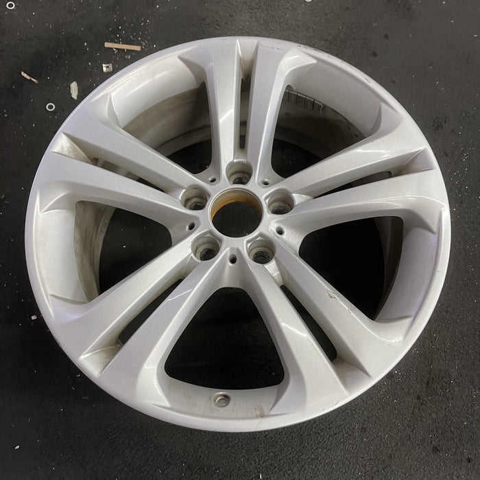 19" BMW 320i 12-13 , 19x8 , 5 spoke, Original OEM Wheel Rim - Side Profile