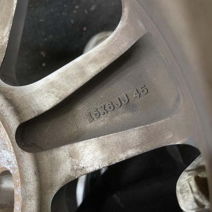 15" PRIUS 04-06 15x6 Original OEM Wheel Rim - Back View