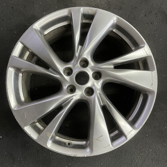 20" INFINITI JX35 13 20x7.5 , Original OEM Wheel Rim - Angle View