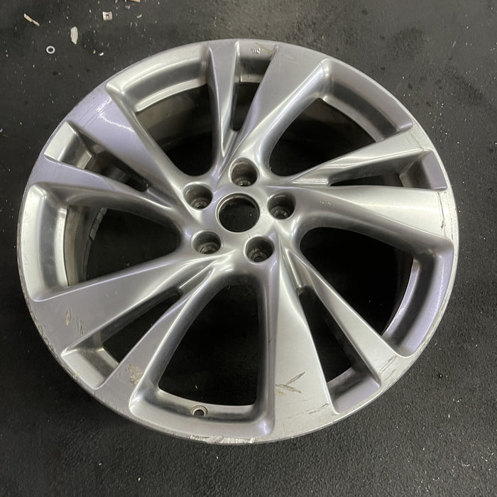 20" INFINITI JX35 13 20x7.5 , Original OEM Wheel Rim - Side Profile