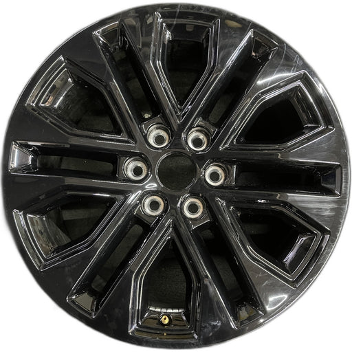 20" FORD F150 PICKUP 24 20x8.5, , split spoke, , chrome Original OEM Wheel Rim - Front View
