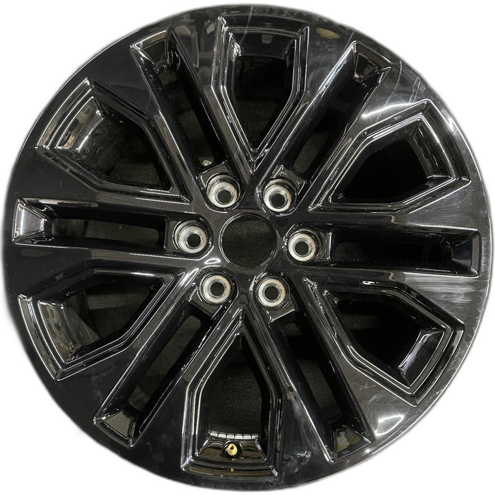 20" FORD F150 PICKUP 24 20x8.5, , split spoke, , chrome Original OEM Wheel Rim - Front View