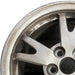 15" PRIUS 10-11 15x6 alloy 5 split spoke silver Original OEM Wheel Rim - Angle View