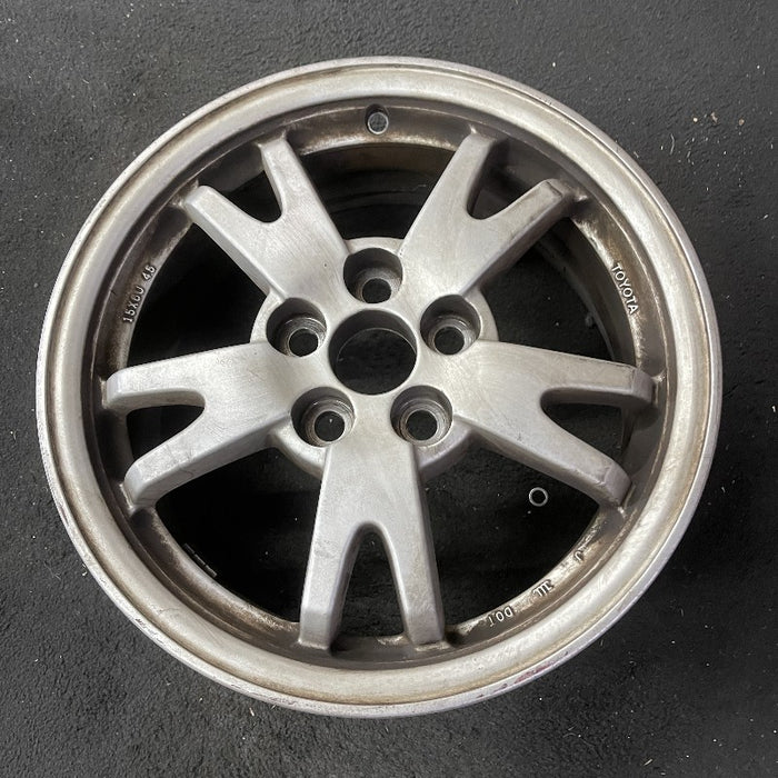 15" PRIUS 10-11 15x6 alloy 5 split spoke silver Original OEM Wheel Rim - View 8