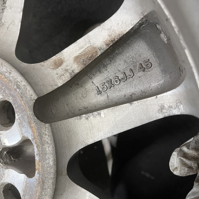 15" PRIUS 04-06 15x6 Original OEM Wheel Rim - Back View