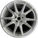 19" MUSTANG 24 19x8.5, , V spoke Original OEM Wheel Rim - Front View