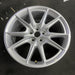 19" MUSTANG 24 19x8.5, , V spoke Original OEM Wheel Rim - Side Profile