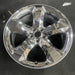 20" CHALLENGER 11-12 20x8, , chrome clad, lug nut centered between spokes - Side Profile