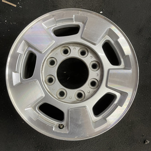 17" SIERRA 2500 PICKUP 11-13 17x7.5, aluminum Original OEM Wheel Rim - Angle View