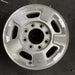 17" SIERRA 2500 PICKUP 11-13 17x7.5, aluminum Original OEM Wheel Rim - Angle View