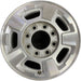 17" SIERRA 2500 PICKUP 11-13 17x7.5, aluminum Original OEM Wheel Rim - Front View