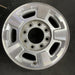17" SIERRA 2500 PICKUP 11-13 17x7.5, aluminum Original OEM Wheel Rim - Angle View