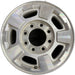 17" SIERRA 2500 PICKUP 11-13 17x7.5, aluminum Original OEM Wheel Rim - Front View