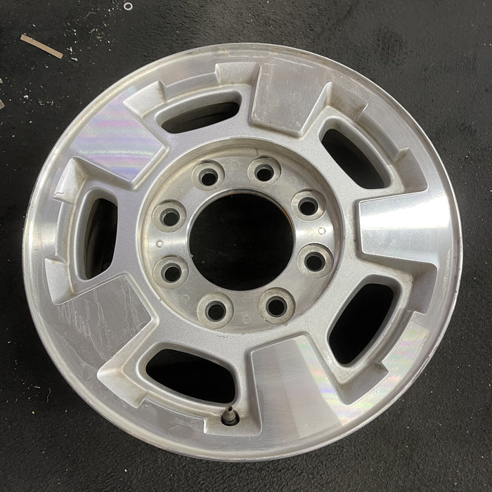 17" SIERRA 2500 PICKUP 11-13 17x7.5, aluminum Original OEM Wheel Rim - Side Profile