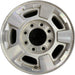 17" SIERRA 2500 PICKUP 11-13 17x7.5, aluminum Original OEM Wheel Rim - Front View