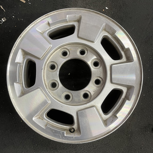17" SIERRA 2500 PICKUP 11-13 17x7.5, aluminum Original OEM Wheel Rim - Angle View